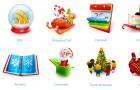 Новогодние иконки Набор иконок «Christmas PNG»